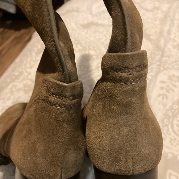See by Chloe suede boots - Picture 8 of 13